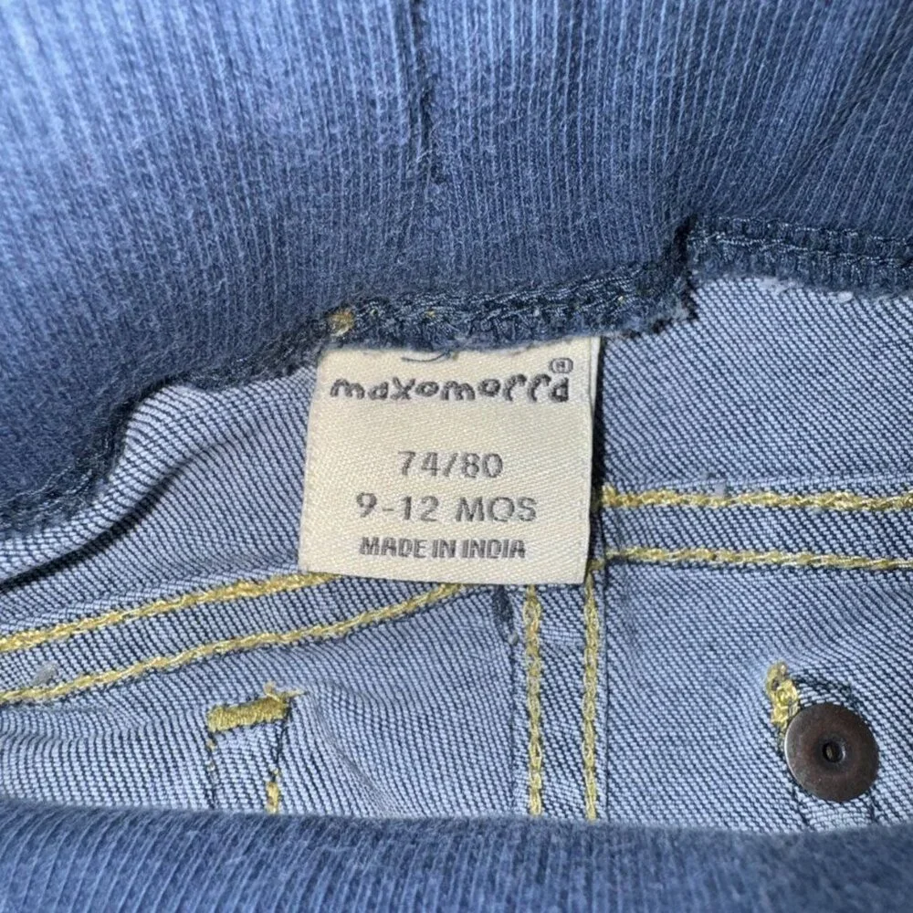 Maxomorra Jean Jogger Size 74/80 9-12 Months